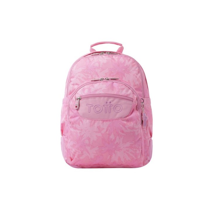 totto mochila escolar palmeras rosas   crayoles totto ma04eco029 2210n 8ie