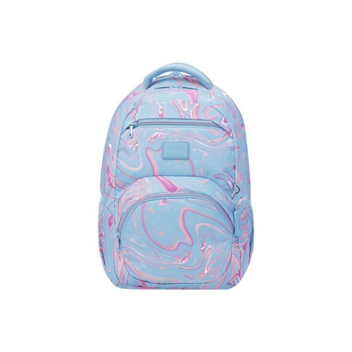 totto mochila eco friendly estampado verde y rosa   tracer 4 totto ma04trc004 2210g 3jx
