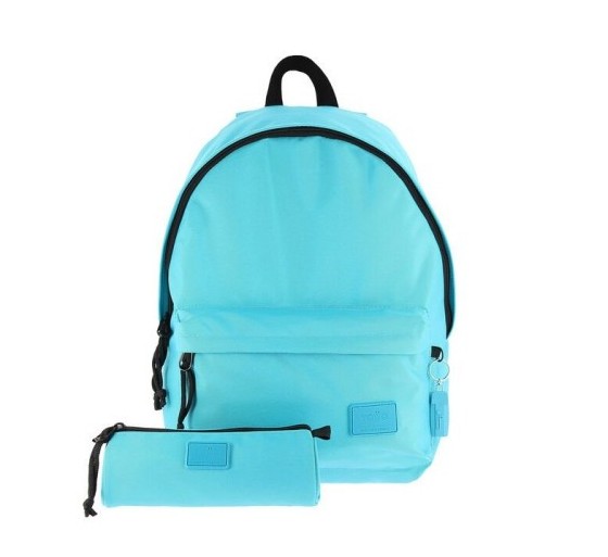totto pack mochila + estuche color azul   kalex totto ma04com093 22100 z95