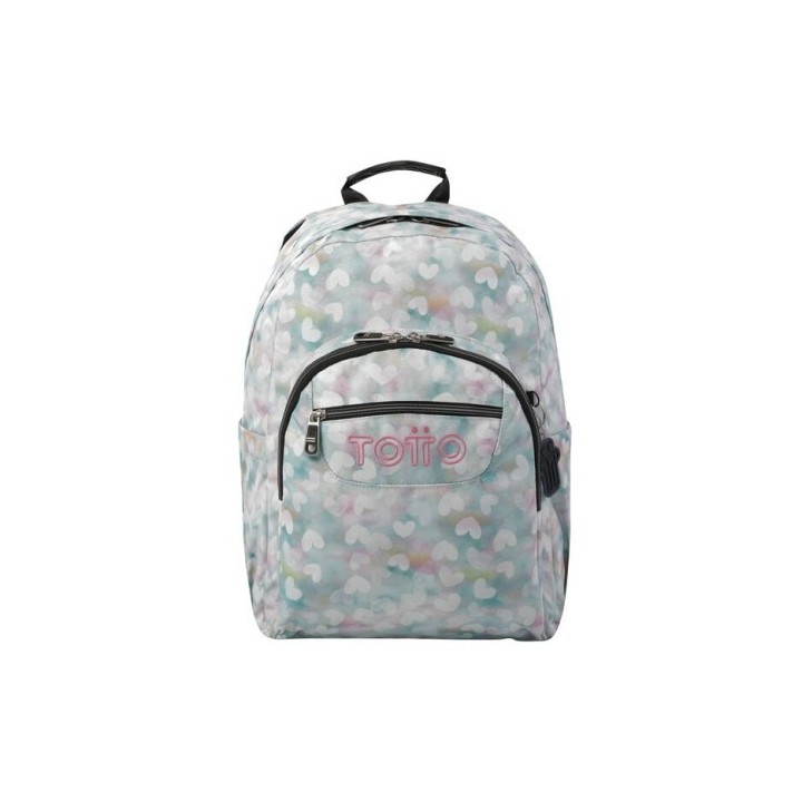 totto mochila escolar corazones pastel totto ma04eco001 23110 4hx