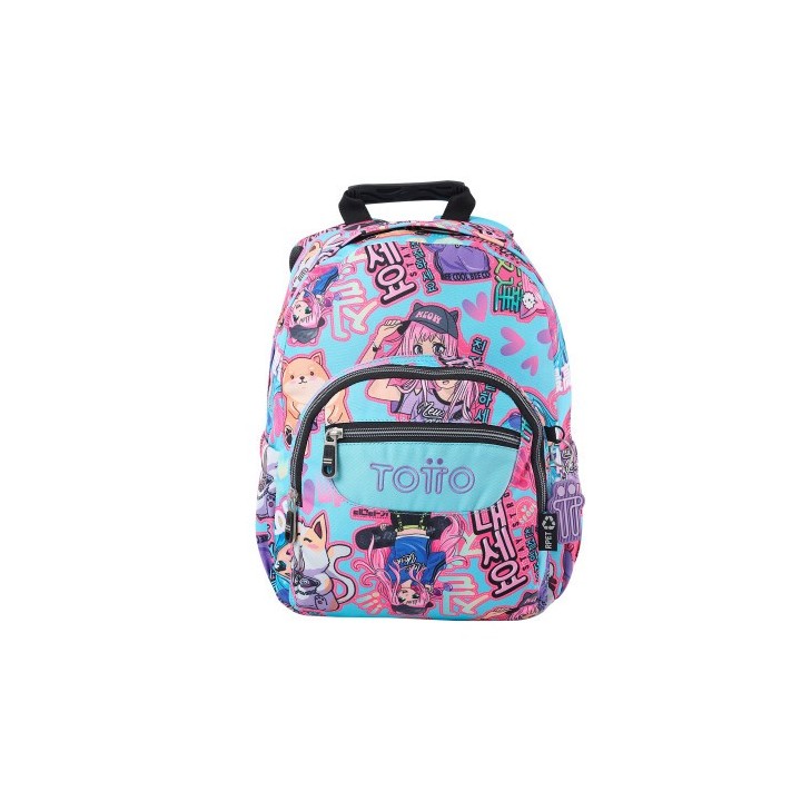 totto mochila rayol happy flow  33 x 44 x 13,5    19,6l totto ma04eco002 2416n 2au