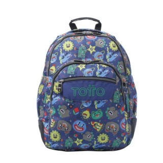 totto mochila rayol tello  33 x 44 x 13,5    19,6l totto ma04eco002 2416n 8jz