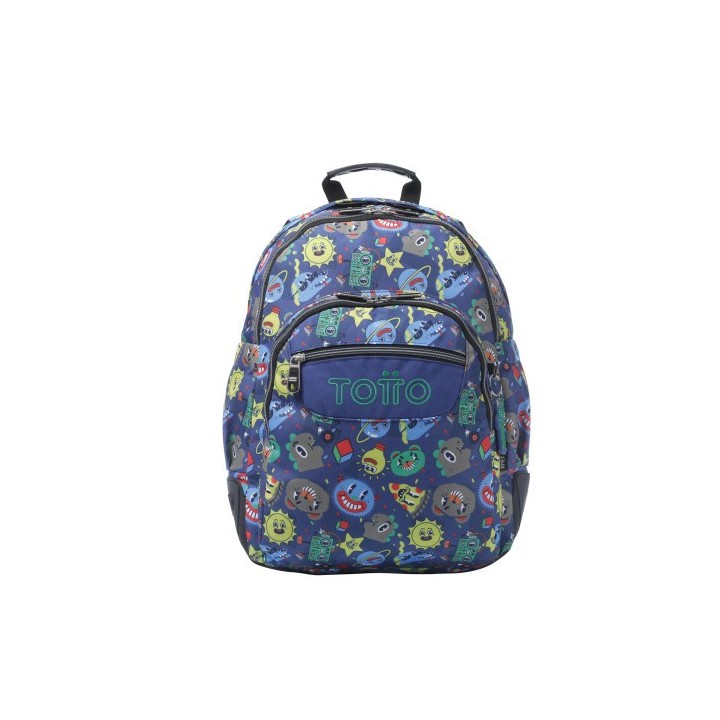 totto mochila rayol tello  33 x 44 x 13,5    19,6l totto ma04eco002 2416n 8jz