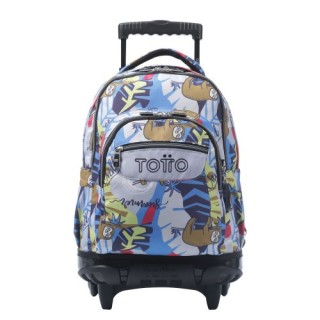 totto mochila renglones lazel  32 x 45.5 x 18    26l totto ma03eco006 2416p 6yb