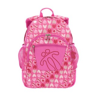 totto mochila crayoles refuerzo caucho+bolsillos rosa/corazones totto ma04eco029 1710n 1i3