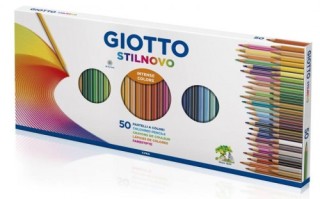 giotto giotto stilnovo caja 50 lapiceros + sacapuntas giotto f257300