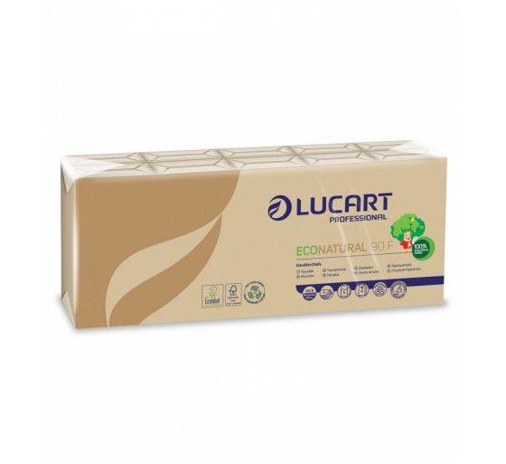 lucart pack 10 paquetes de 9 panuelos de bolsillo econatural perfumado lucart ce735