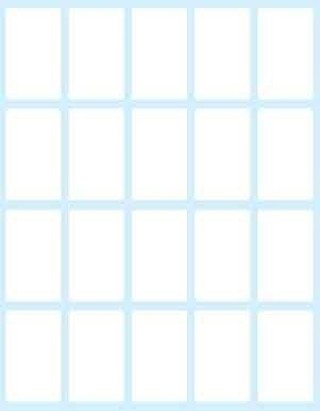 tico paquete 10 hojas etiquetas blancas en sobre 36x22 mm tico e 3622