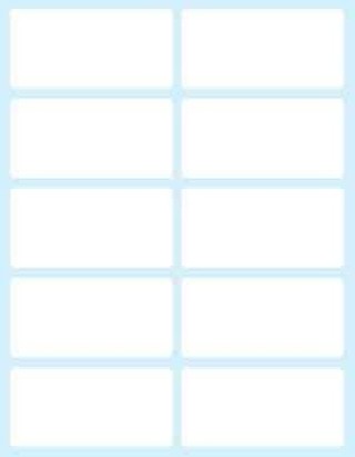 tico paquete 10 hojas etiquetas blancas en sobre 58x28 mm tico e 5828