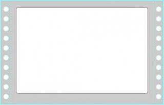 tico caja 500 hojas etiquetas blancas en modulo continuo una columna 149x97,2 mm tico tab1 1499