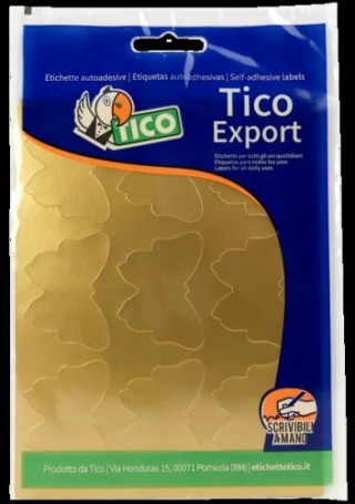 tico paquete 10 hojas etiquetas satinadas oro 48x36 mm tico e gl 4836