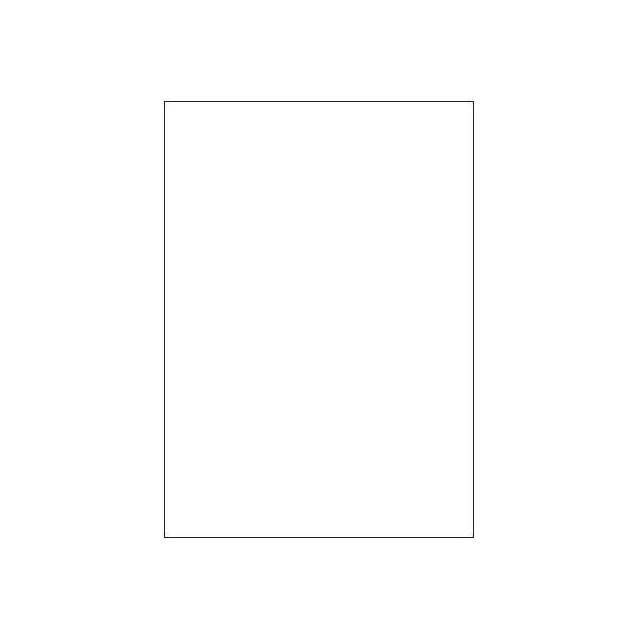 megastar caja 100 hojas etiquetas blancas sin margenes laser/inyeccion de tinta/fotocopiadoras 210x2