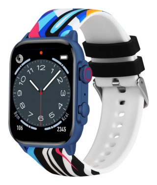 smartwatch trevi t fit 458 a smart fitness band amoled mwc metal bl