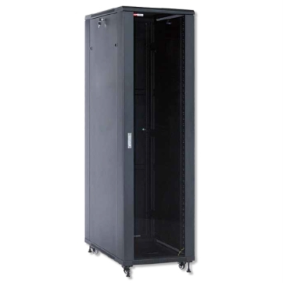 armario rack wp 19 42u serie rna 600x800 mm desmontado, negro