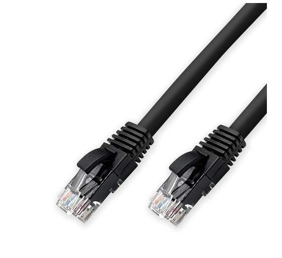 ewent ewent cable cat.6 u/utp, cca, awg24/1 lszh negro 3m