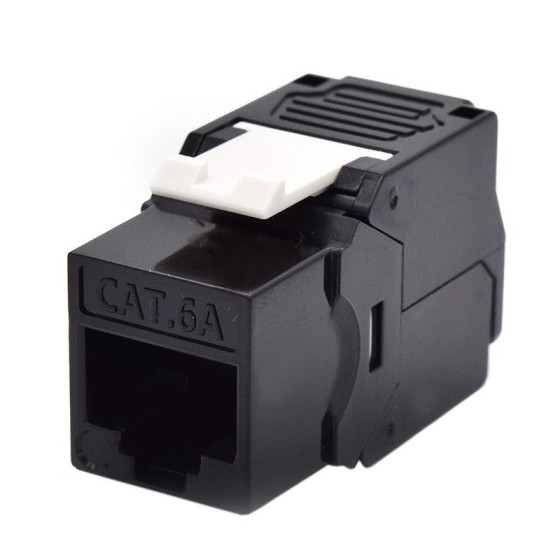 wp keystone cat. 6a utp rj45/hembra  negro