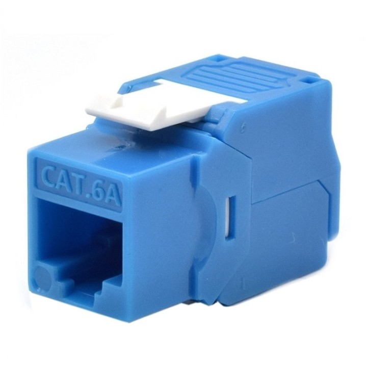 wp keystone cat. 6a utp rj45/hembra azul