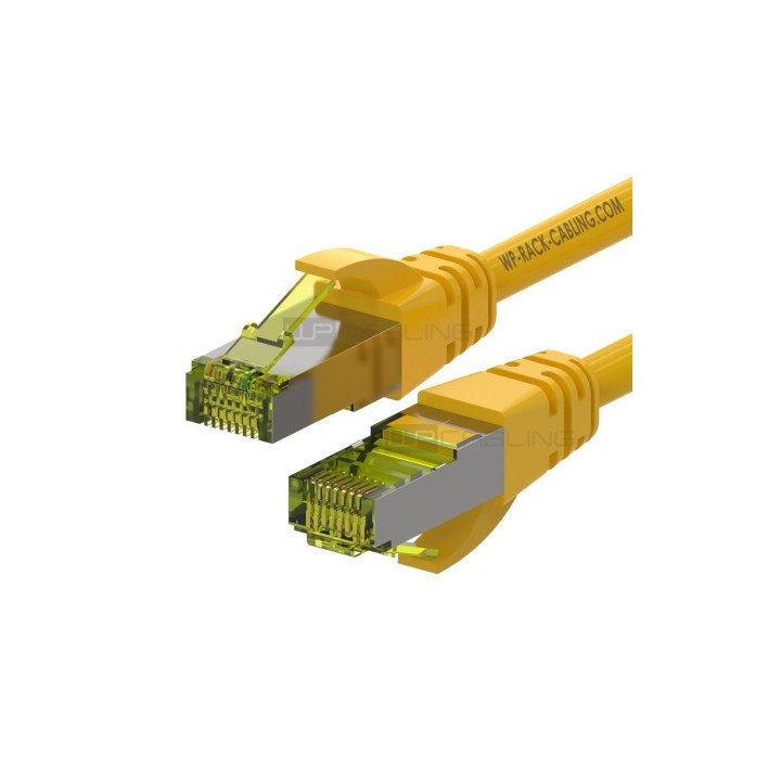 wp wp wpc pat 6asf002 cable de red amarillo 0,2 m cat6a s/ftp  s stp