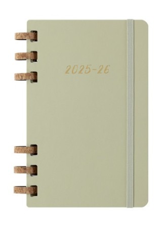 moleskine agenda 12m 2026 espiral academica l  13 x 21 cm  kiwi tapa dura moleskine dhspk5212amwh3y2