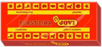 jovi caja 15 pastillas plastilina 150 g   rojo jovi 7105