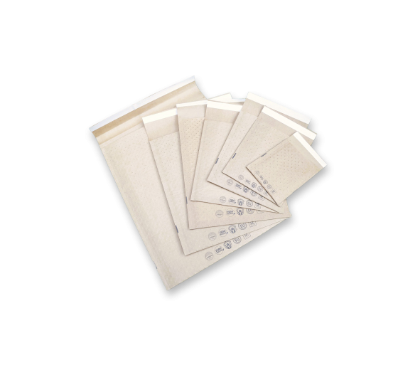 sam caja 100 bolsas eco air bag acolchada bicapa no 13 kraft autoadhesivo medida interior 150x215 mm