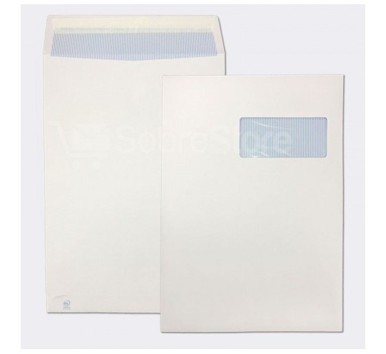 sam caja 250 bolsas din c4  229x324  ofsset blanco 100 grs. v.d. 50x110 b.220 d.20 autosam autoadhes