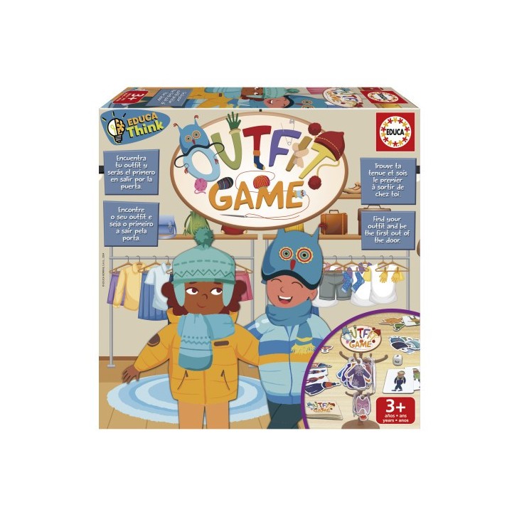 educa borras caja juego crea outfit  col. educa think  educa borras 20138