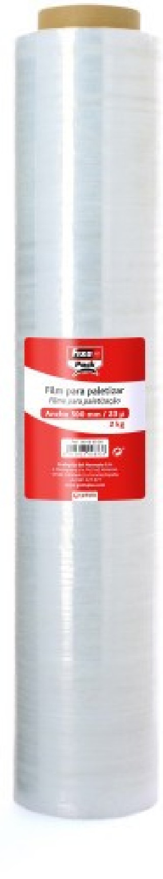 fixo rollo film plastico 23micras 50cm ancho x 2kg transparente fixo 50069000