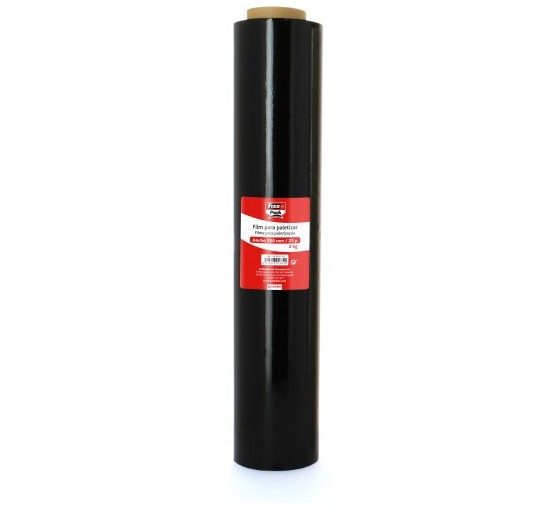 fixo rollo film plastico 23micras 50cm ancho x 2kg negro fixo 50069110