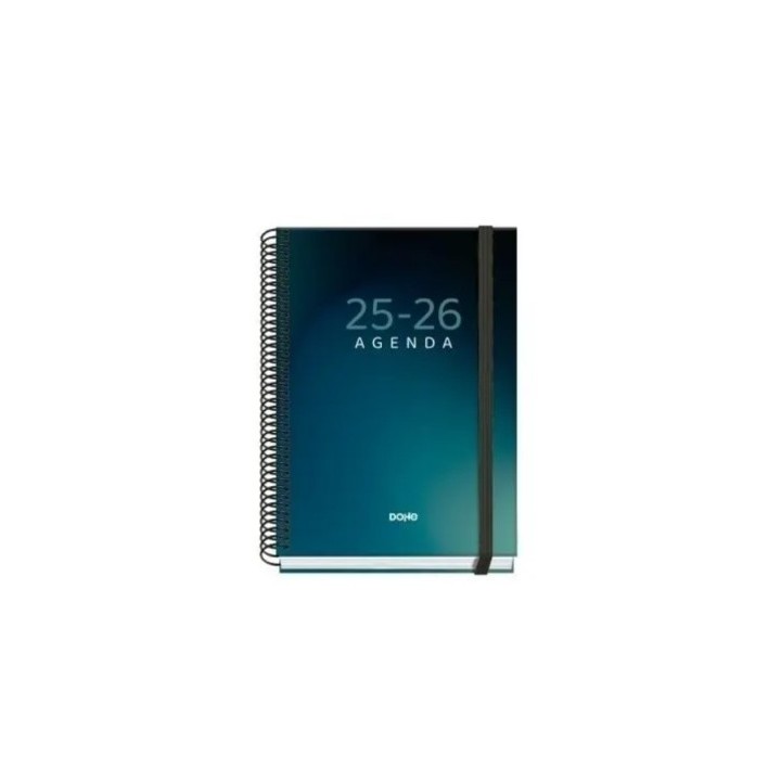 dohe agenda escolar 2025 2026 tamano a5 tapa carton forrado semana vista prime boreal dohe 52040