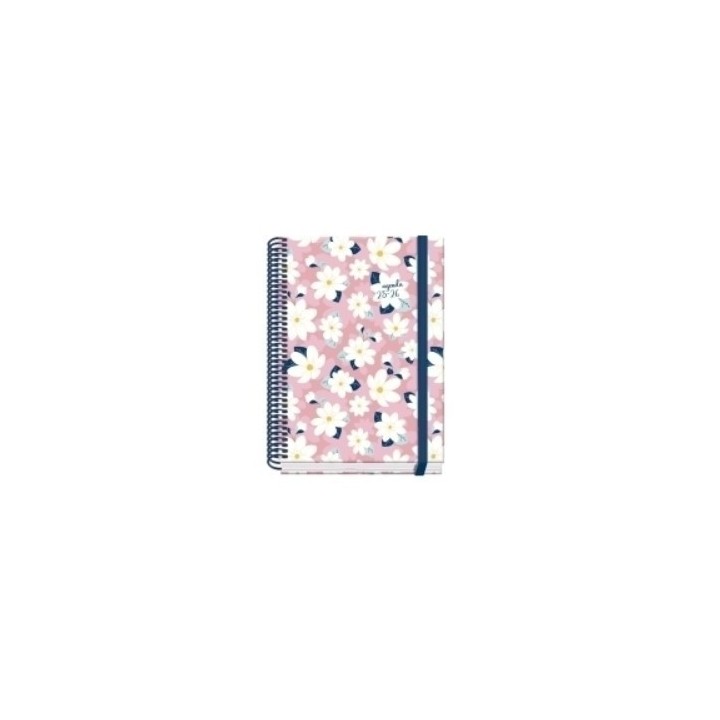 dohe agenda escolar 2025 2026 tamano a5 tapa carton forrado dia pagina prime camomille dohe 52043