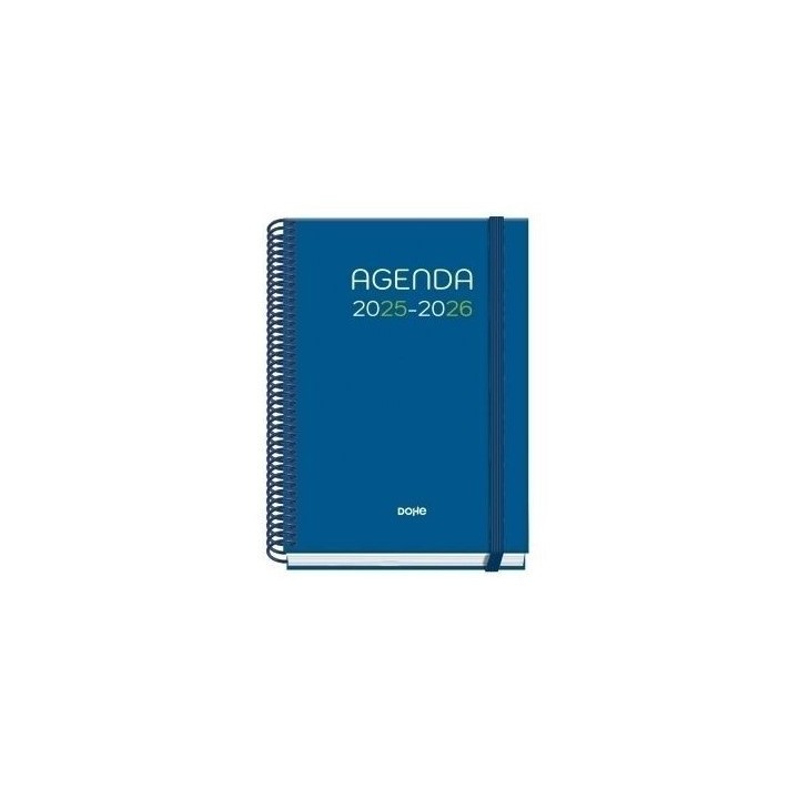 dohe agenda escolar 2025 2026 tamano a5 tapa carton forrado dia pagina prime logic dohe 52047