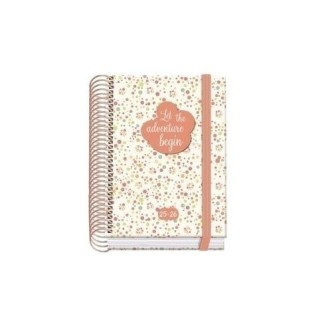 dohe agenda escolar 2025 2026 tamano a6 tapa carton forrado dia pagina prime bubbles dohe 52050