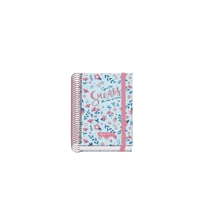 dohe agenda escolar 2025 2026 tamano a6 tapa carton forrado dia pagina prime blossom dohe 52051