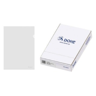 dohe caja 100 dossieres unero basic cristal a4 217x305 100 u dohe 90591