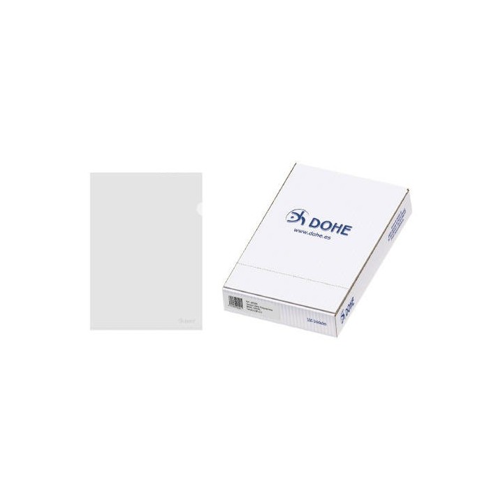 dohe caja 100 dossieres unero basic cristal a4 217x305 100 u dohe 90591