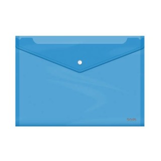 dohe sobres polipropileno broche azul folio apaisado 335x235 dohe 91476  pack  10 unidades