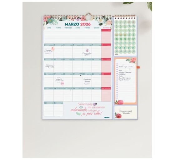 finocam calendario 16 meses septiembre 2025 diciembre 2026 plus 340x380 mes vista frases motivaciona