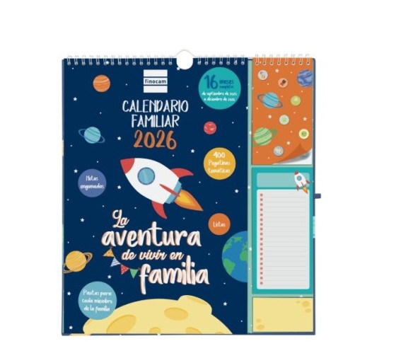 finocam calendario 16 meses septiembre 2025 diciembre 2026 plus 340x380 mes vista familiar+ finocam
