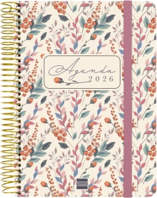 finocam agenda 16 meses septiembre 2025 diciembre 2026 cloe e10 155x212 semana vista horizontal rosa