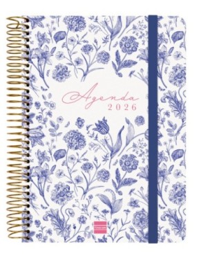 finocam agenda 16 meses septiembre 2025 diciembre 2026 cloe e10 155x212 semana vista horizontal azul