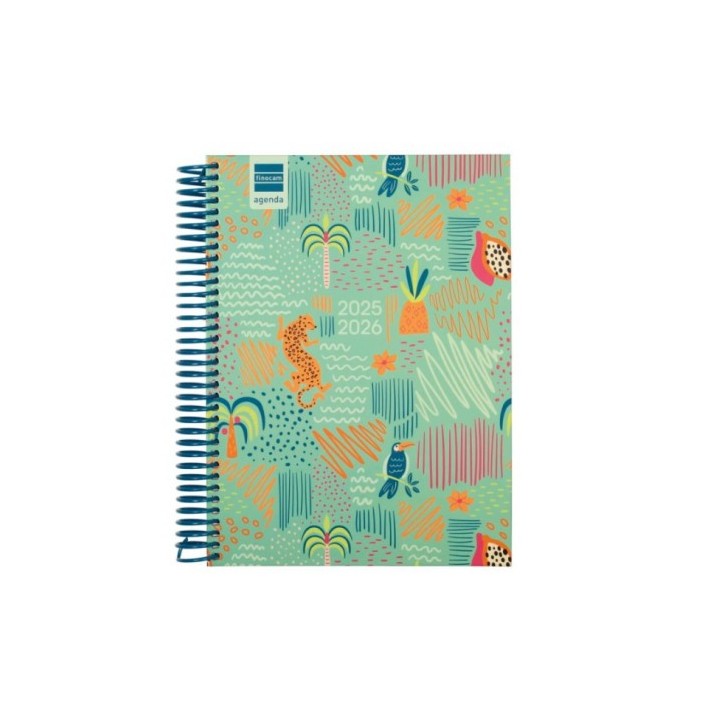 finocam agenda escolar 2025 2026 diva 4o 155x212 1dia pagina selva+ finocam 536160626