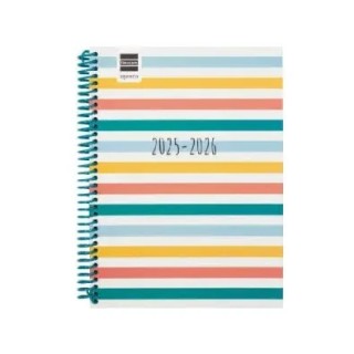 finocam agenda escolar 2025 2026 diva 4o 155x212 semana vista horizontal colors+ finocam 536140526