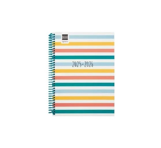 finocam agenda escolar 2025 2026 diva 4o 155x212 semana vista horizontal colors+ finocam 536140526
