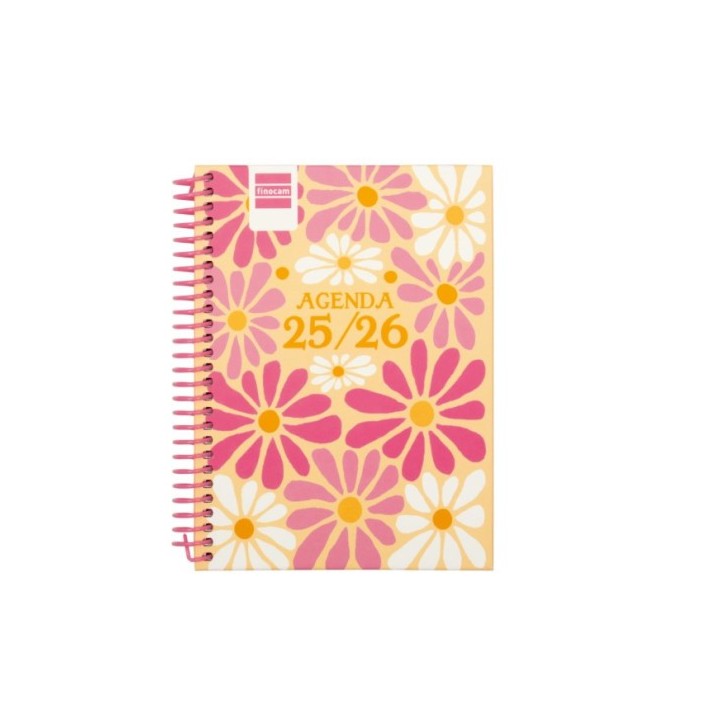 finocam agenda escolar 2025 2026 diva 8o 120x164 semana vista horizontal spring+ finocam 536100426