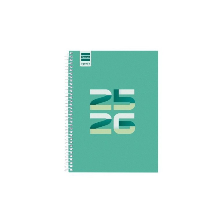 finocam agenda escolar 2025 2026 cool 4o 155x212 1dia pagina verde+ finocam 645060926