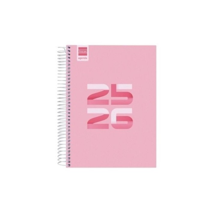 finocam agenda escolar 2025 2026 cool 4o 155x212 1dia pagina rosa+ finocam 645060426