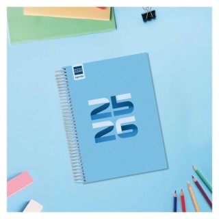 finocam agenda escolar 2025 2026 cool 4o 155x212 1dia pagina azul+ finocam 645060126