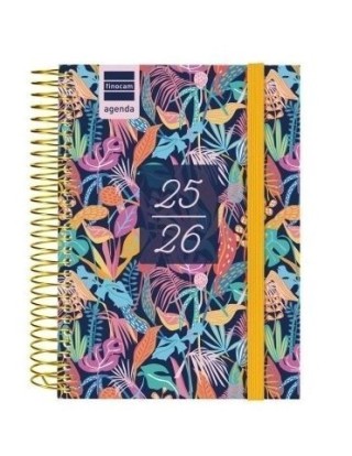 finocam agenda escolar 2025 2026 secundaria 8o 120x164 1dia pagina tropical+ finocam 634265026