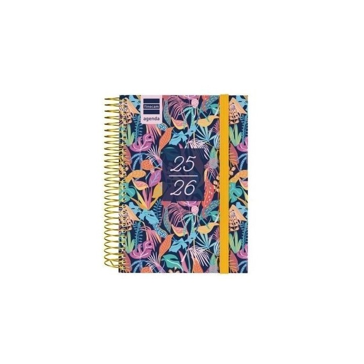 finocam agenda escolar 2025 2026 secundaria 8o 120x164 1dia pagina tropical+ finocam 634265026